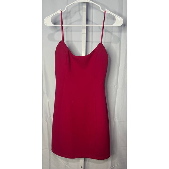 Pink Lulus Dress with Adjustable Straps Size M - Picture 1 of 4